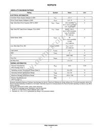 NCP5378MNR2G Datasheet Page 4