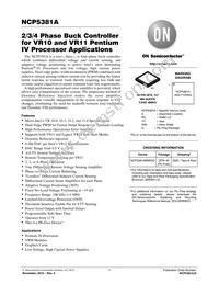 NCP5381AMNR2G Datasheet Cover