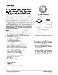 NCP5381MNR2G Datasheet Cover