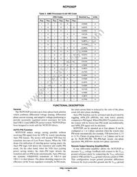 NCP5392PMNR2G Datasheet Page 19