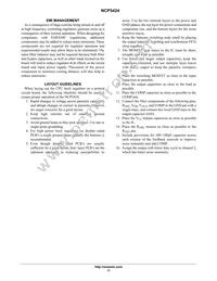 NCP5424DR2G Datasheet Page 17