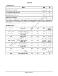 NCP5425DBG Datasheet Page 3