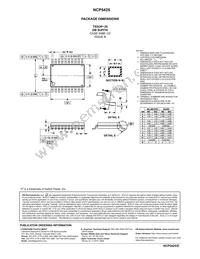 NCP5425DBG Datasheet Page 22