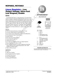 NCP5663DS18R4G Datasheet Cover