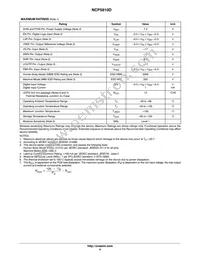 NCP5810DMUTXG Datasheet Page 4