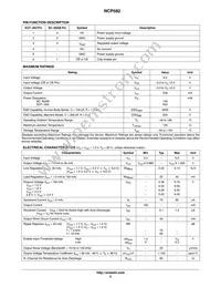 NCP582LXV33T2G Datasheet Page 2