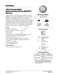NCP5901DR2G Datasheet Cover