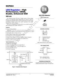NCP603SN130T1G Datasheet Cover