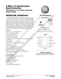 NCP6334CMTAATBG Datasheet Cover