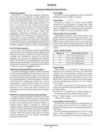 NCP6335FFCT1G Datasheet Page 12