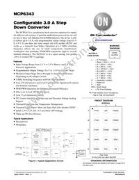NCP6343BFCCT1G Datasheet Cover
