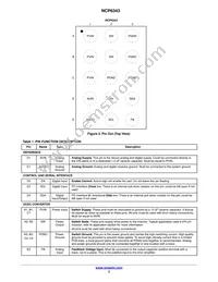 NCP6343BFCCT1G Datasheet Page 3