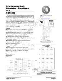 NCP6343SFCCT1G Datasheet Cover