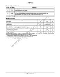 NCP698SQ50T1G Datasheet Page 2