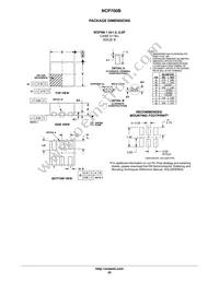 NCP700BMT25TBG Datasheet Page 20