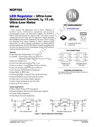 NCP705EMT33TCG Datasheet Cover