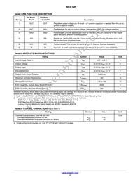 NCP705EMT33TCG Datasheet Page 3