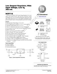 NCP718BSN300T1G Datasheet Cover