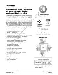 NCP81038MNTWG Datasheet Cover