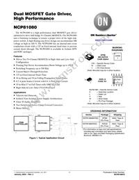 NCP81080MNTBG Datasheet Cover