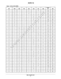 NCP81119MNTXG Datasheet Page 11