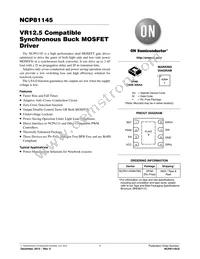 NCP81145MNTBG Datasheet Cover