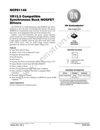 NCP81146MNTBG Datasheet Cover