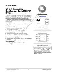 NCP81151BMNTBG Datasheet Cover