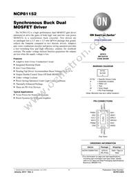 NCP81152MNTWG Datasheet Cover