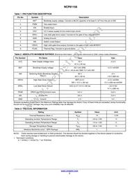 NCP81156MNTBG Datasheet Page 3