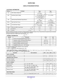 NCP81158DMNTXG Datasheet Page 4