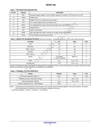 NCP81168MNTBG Datasheet Page 3