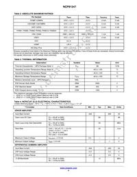 NCP81247MNTXG Datasheet Page 5