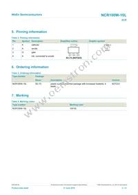 NCR100W-10LX Datasheet Page 2