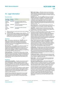 NCR100W-10MX Datasheet Page 12