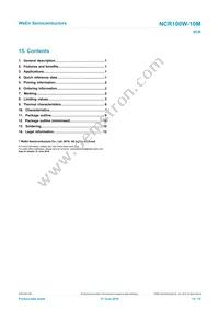 NCR100W-10MX Datasheet Page 14