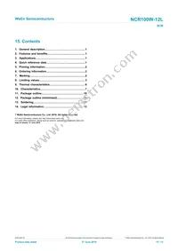 NCR100W-12LX Datasheet Page 15