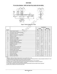 NCR169DRLRAG Datasheet Page 5