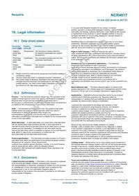 NCR401TR Datasheet Page 10