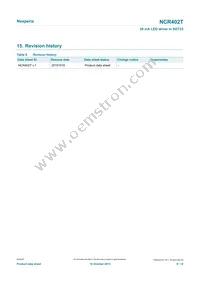 NCR402TR Datasheet Page 9