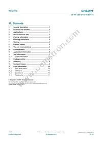 NCR402TR Datasheet Page 12