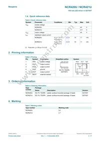 NCR420ZX Datasheet Page 2