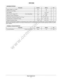 NCS1002DR2G Datasheet Page 2