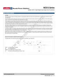 NCS12D4812C Datasheet Page 11