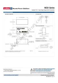 NCS1S1212SC Datasheet Page 8