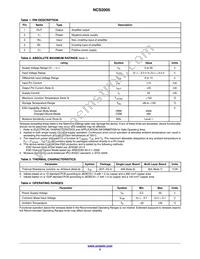 NCS2005SN1T1G Datasheet Page 2