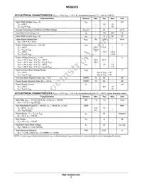 NCS2372DWR2G Datasheet Page 3