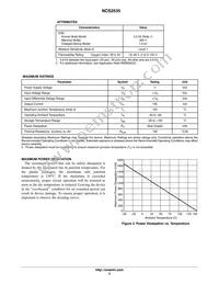 NCS2535DTBR2G Datasheet Page 3