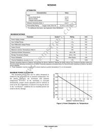 NCS2540DTBR2G Datasheet Page 3