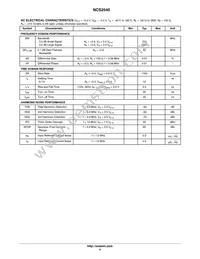 NCS2540DTBR2G Datasheet Page 4